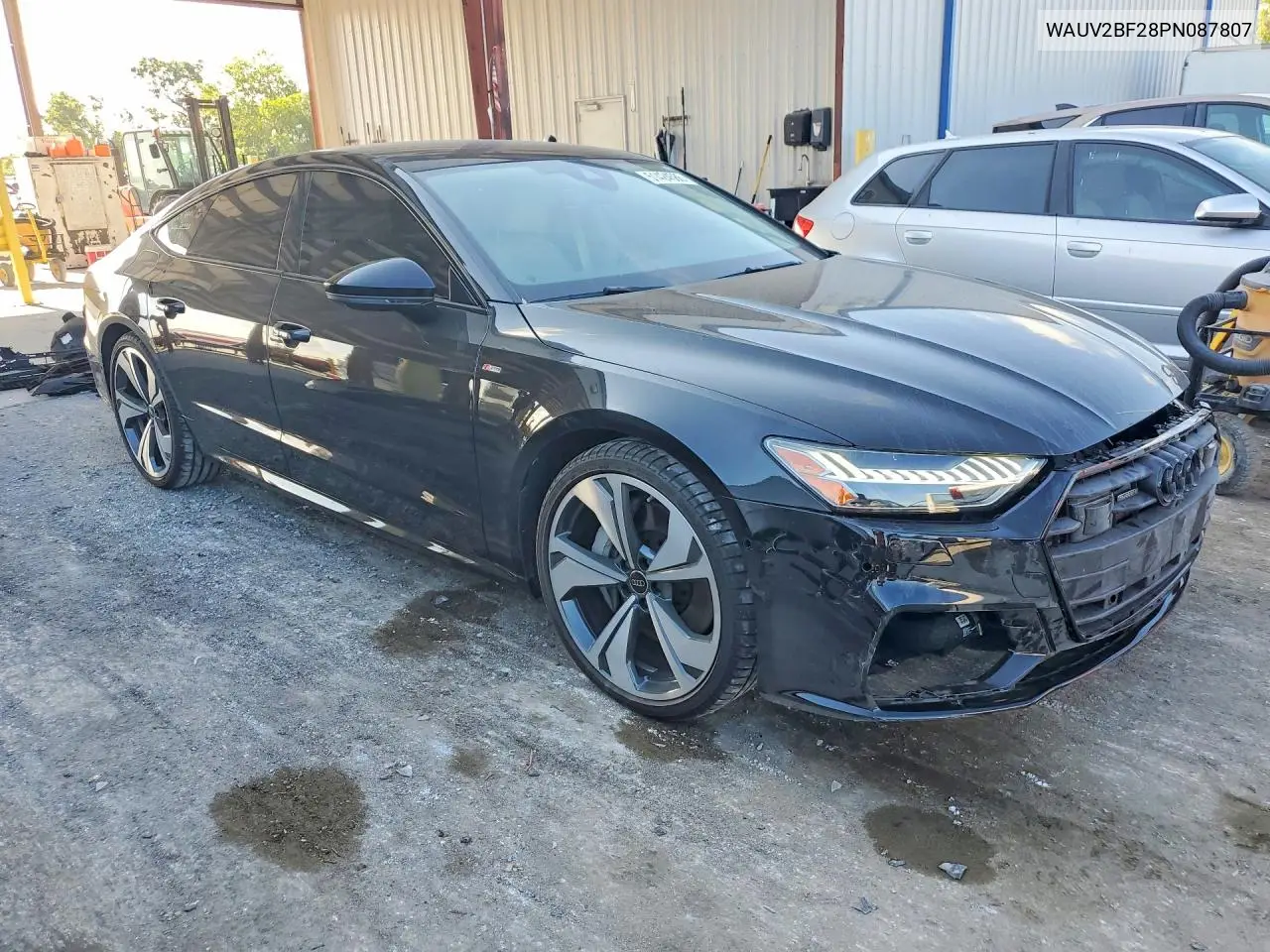 2023 Audi A7 Prestige S-Line VIN: WAUV2BF28PN087807 Lot: 51424586