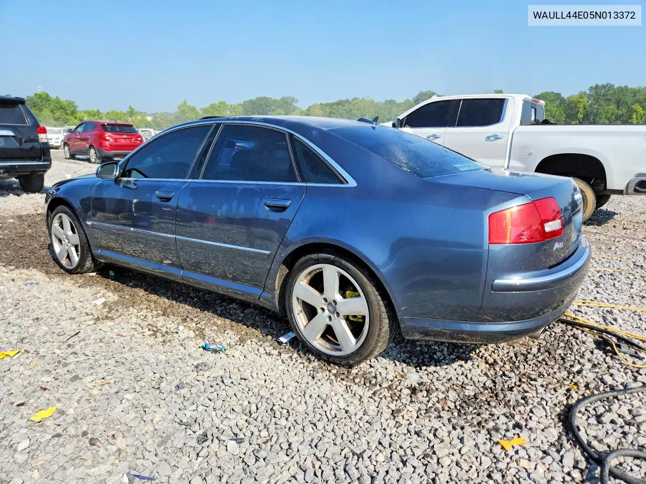 2005 Audi A8 4.2 Quattro VIN: WAULL44E05N013372 Lot: 58746306