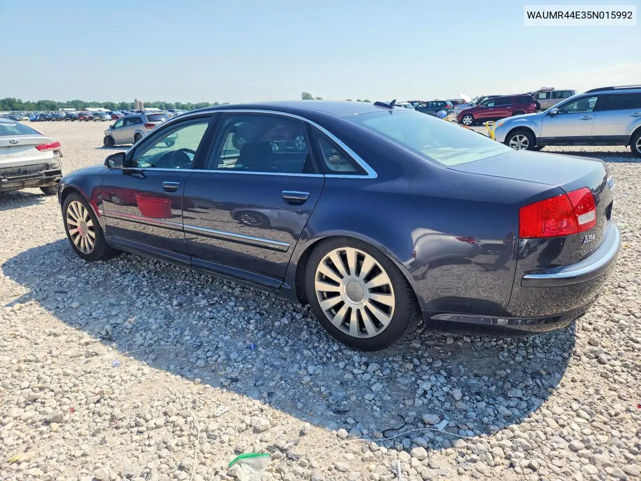 2005 Audi A8 L W12 Quattro VIN: WAUMR44E35N015992 Lot: 59598596
