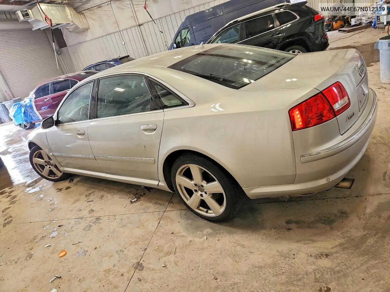 2007 Audi A8 VIN: WAUMV44E67N012339 Lot: 46297586