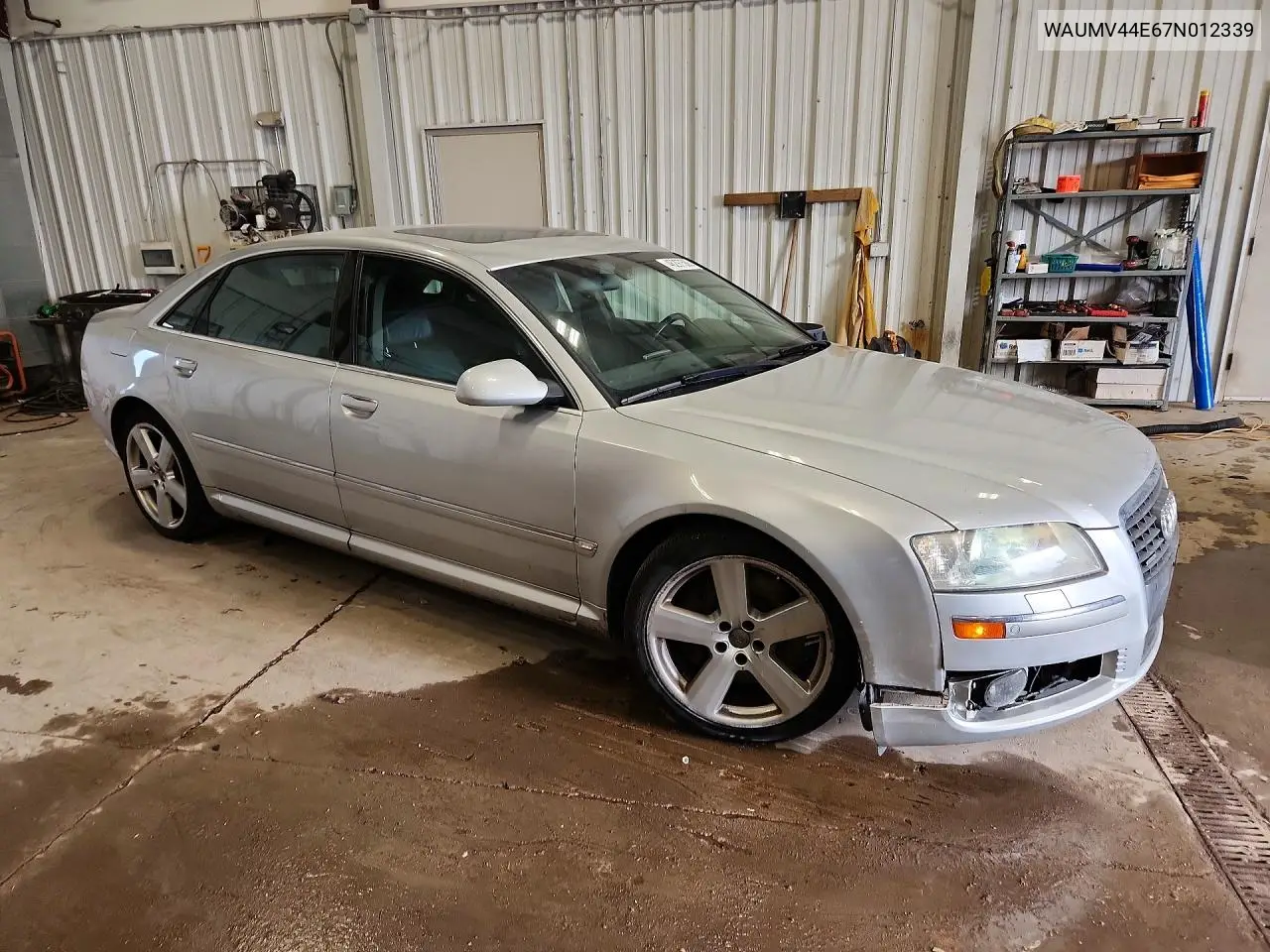 2007 Audi A8 VIN: WAUMV44E67N012339 Lot: 46297586