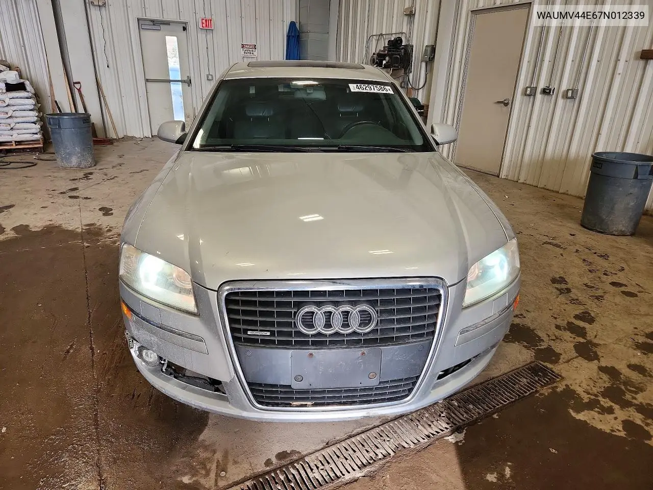 2007 Audi A8 VIN: WAUMV44E67N012339 Lot: 46297586