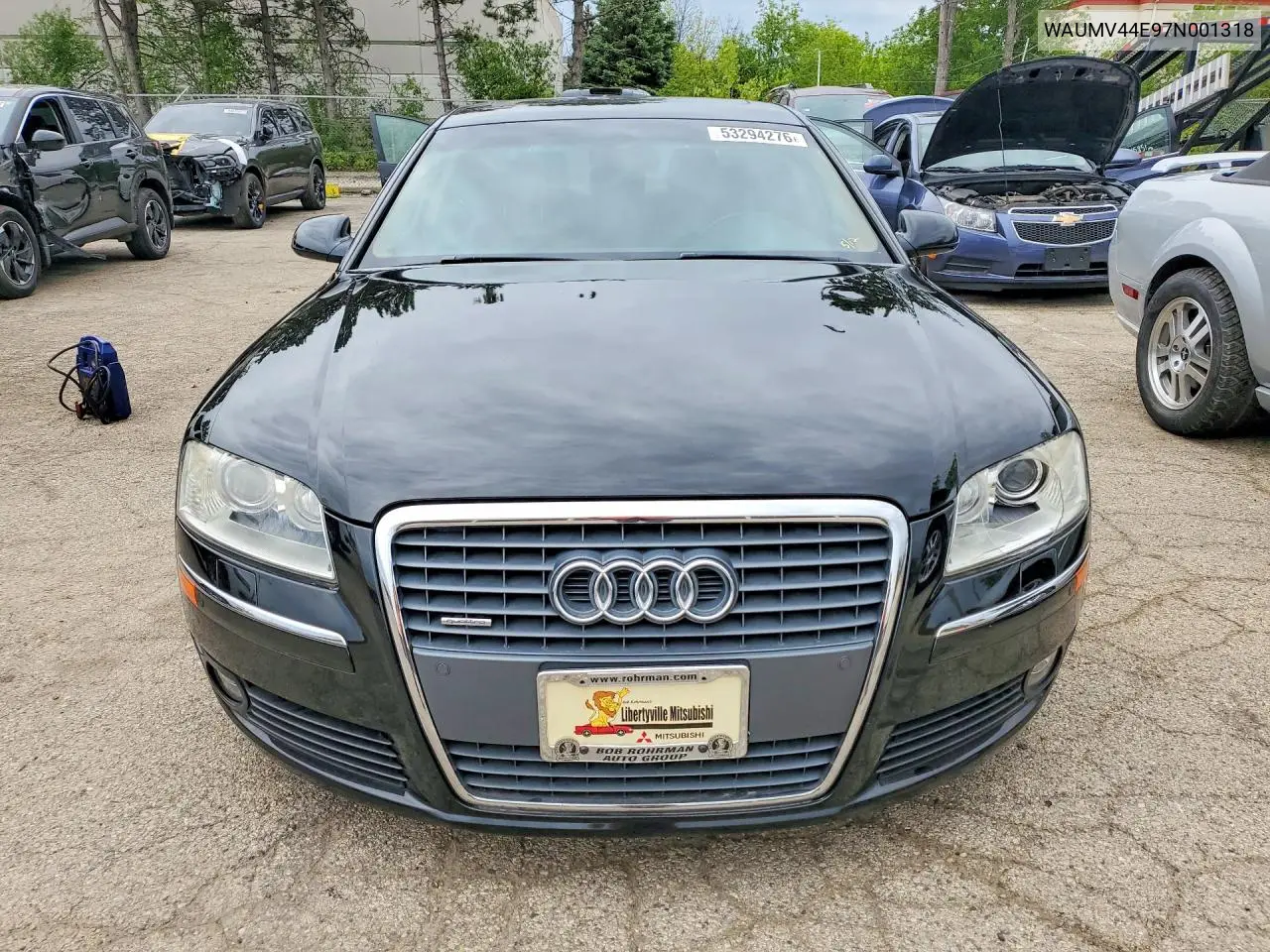 2007 Audi A8 L Quattro VIN: WAUMV44E97N001318 Lot: 53294276