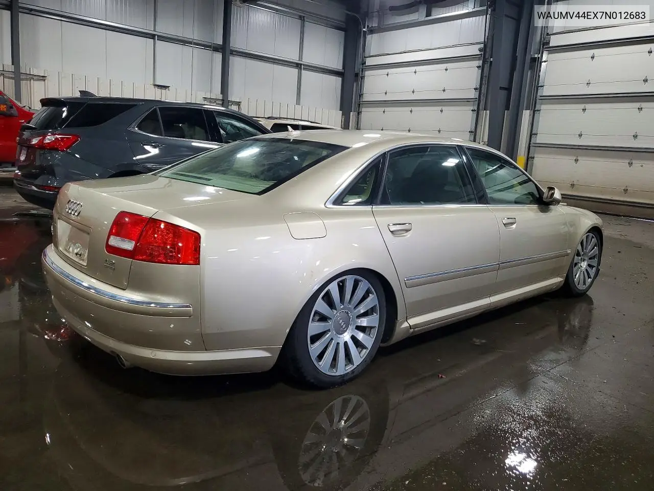 2007 Audi A8 L Quattro VIN: WAUMV44EX7N012683 Lot: 56166416