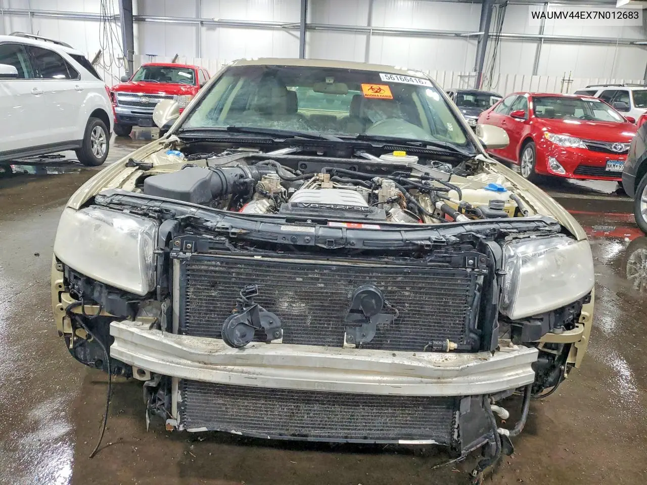 2007 Audi A8 L Quattro VIN: WAUMV44EX7N012683 Lot: 56166416