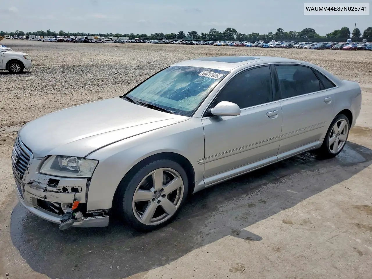 2007 Audi A8 L Quattro VIN: WAUMV44E87N025741 Lot: 60011856
