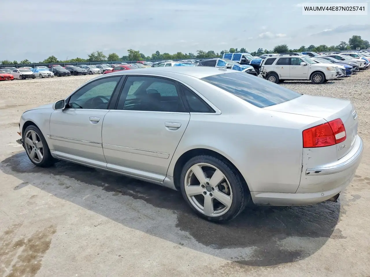 2007 Audi A8 L Quattro VIN: WAUMV44E87N025741 Lot: 60011856