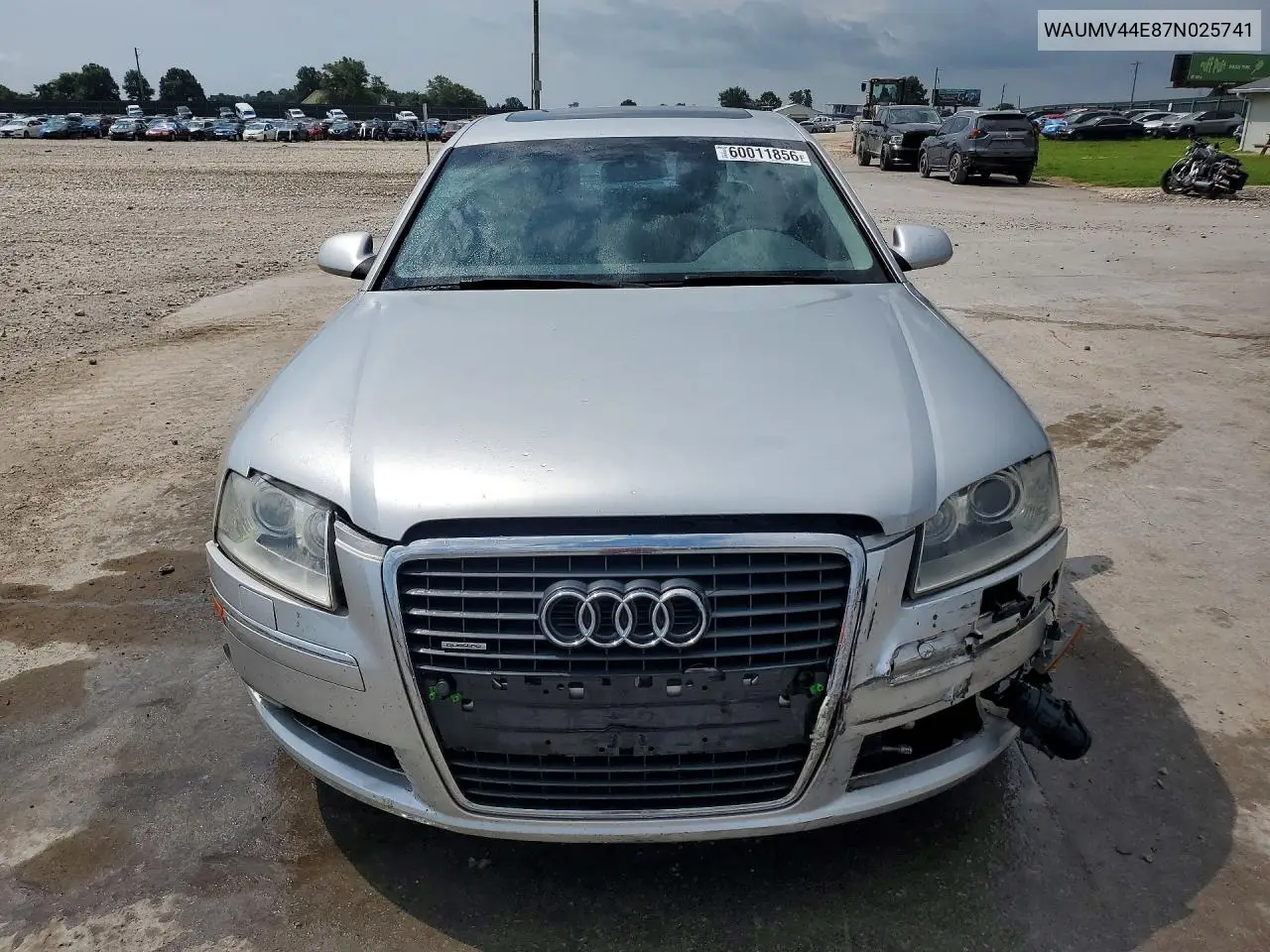 2007 Audi A8 L Quattro VIN: WAUMV44E87N025741 Lot: 60011856