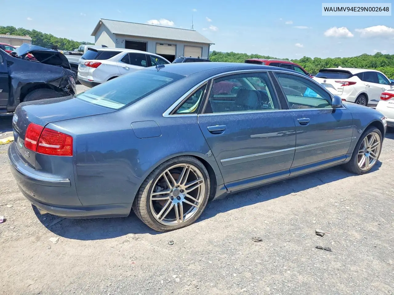 2009 Audi A8 L Quattro VIN: WAUMV94E29N002648 Lot: 56904126
