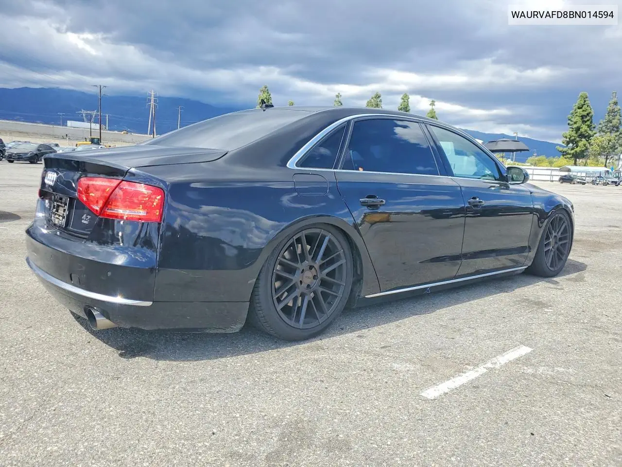 2011 Audi A8 L Quattro VIN: WAURVAFD8BN014594 Lot: 49824886