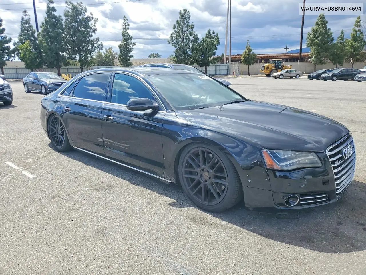 2011 Audi A8 L Quattro VIN: WAURVAFD8BN014594 Lot: 49824886