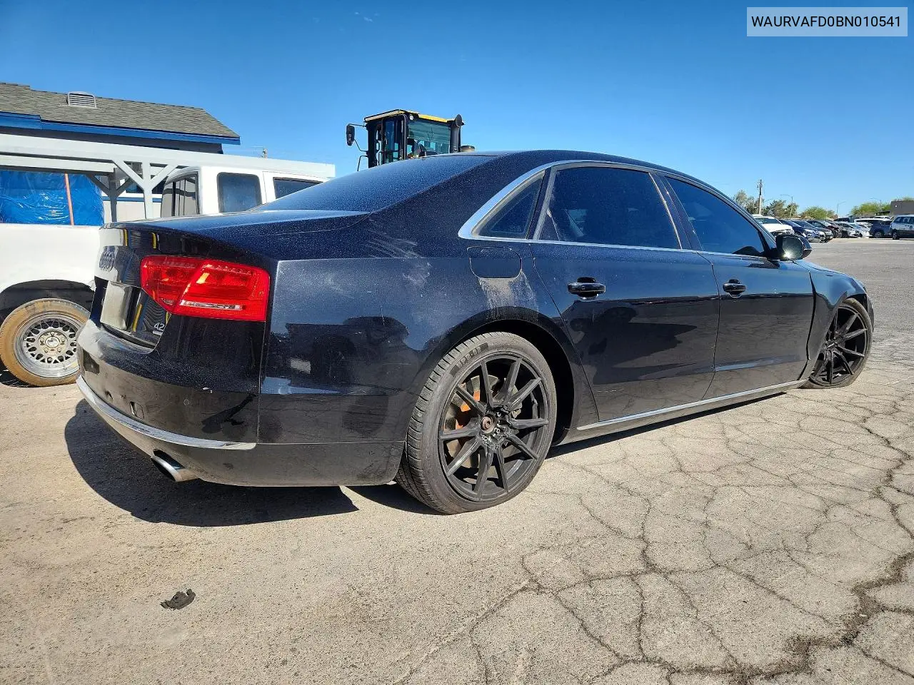 2011 Audi A8 L Quattro VIN: WAURVAFD0BN010541 Lot: 53428846