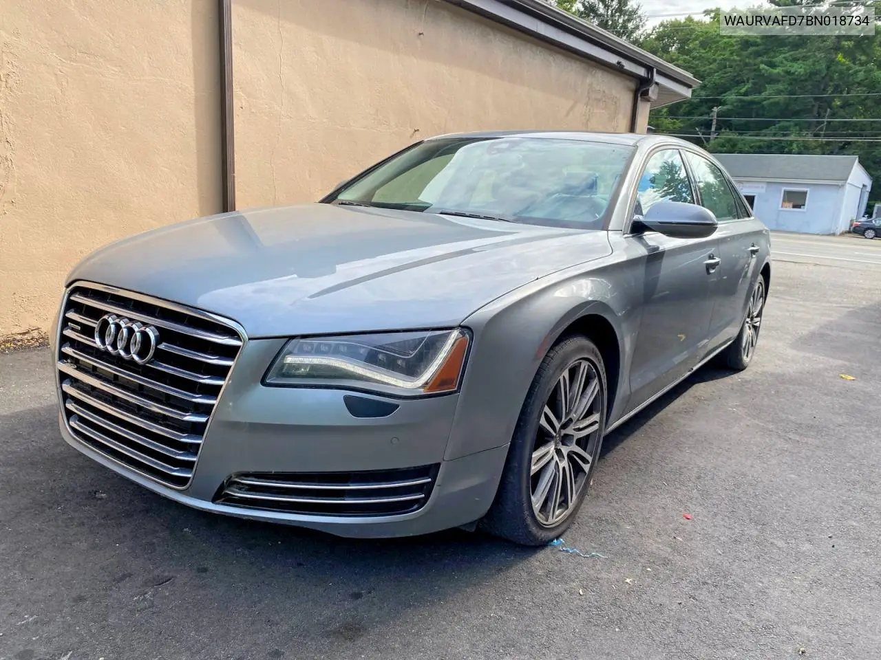 2011 Audi A8 L Quattro VIN: WAURVAFD7BN018734 Lot: 53526716