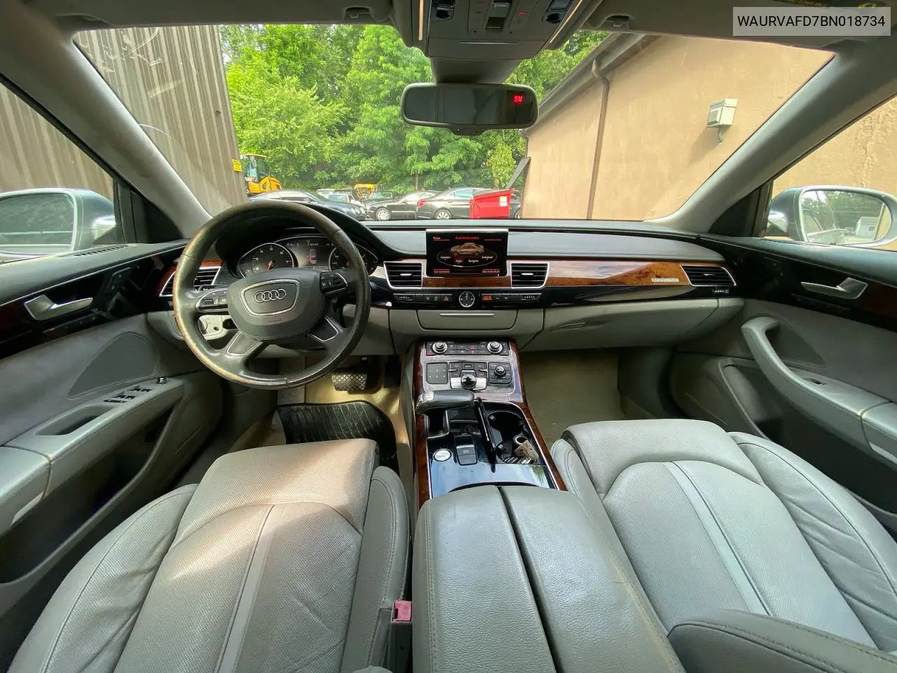 2011 Audi A8 L Quattro VIN: WAURVAFD7BN018734 Lot: 53526716