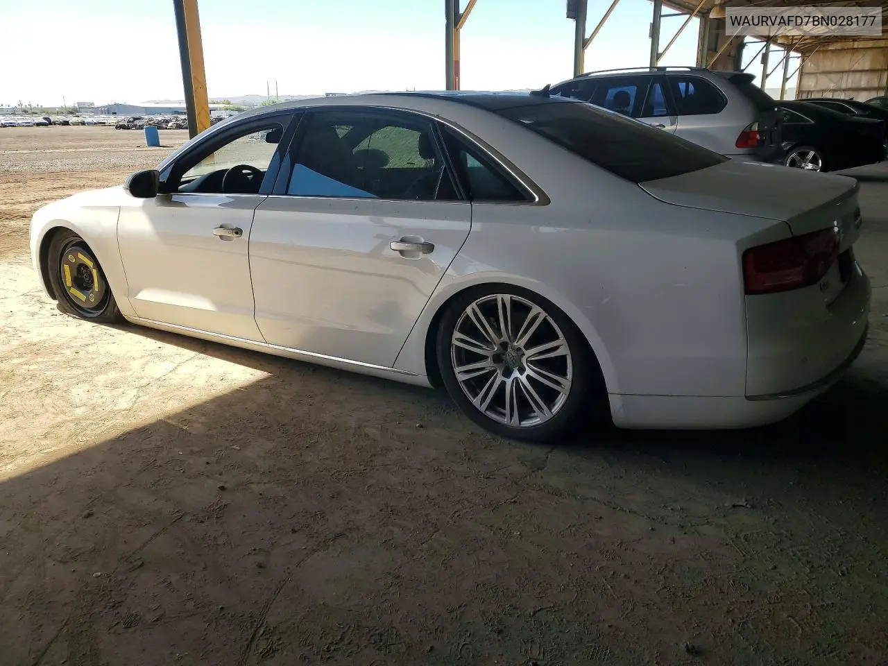2011 Audi A8 L Quattro VIN: WAURVAFD7BN028177 Lot: 55617506