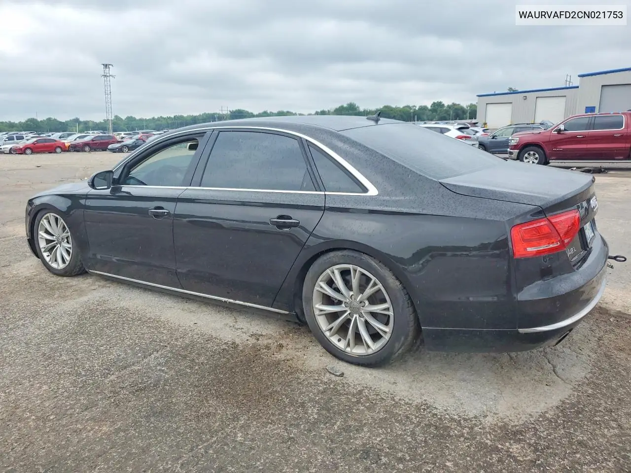 2012 Audi A8 L Quattro VIN: WAURVAFD2CN021753 Lot: 55016136