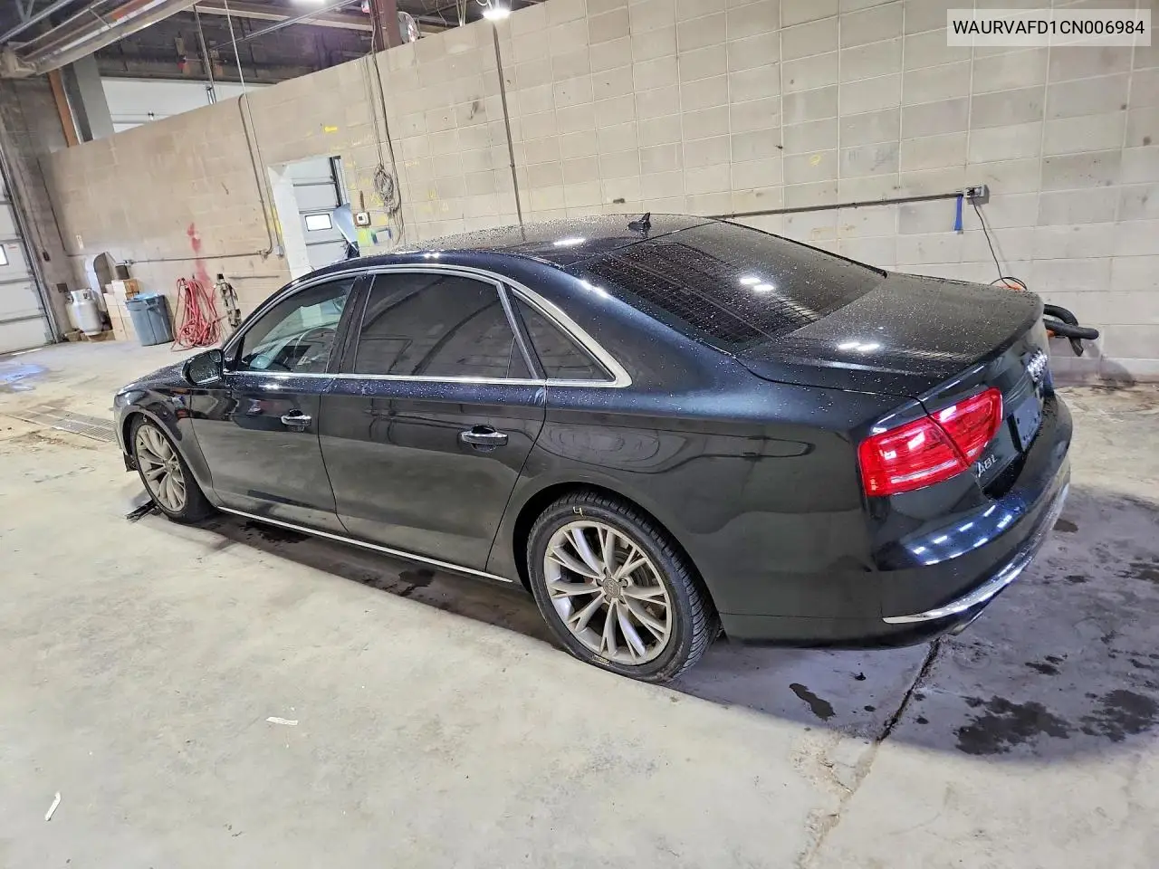 2012 Audi A8 L Quattro VIN: WAURVAFD1CN006984 Lot: 55751546
