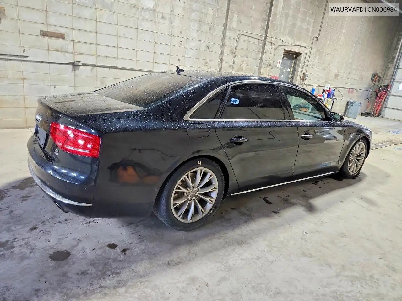 2012 Audi A8 L Quattro VIN: WAURVAFD1CN006984 Lot: 55751546
