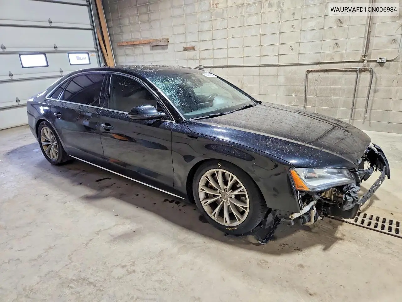 2012 Audi A8 L Quattro VIN: WAURVAFD1CN006984 Lot: 55751546