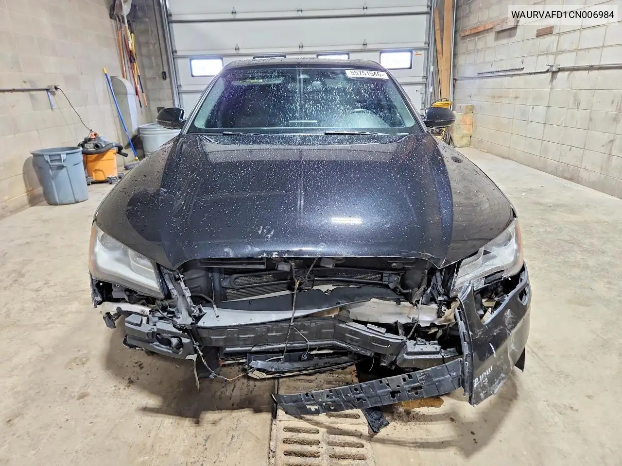 2012 Audi A8 L Quattro VIN: WAURVAFD1CN006984 Lot: 55751546