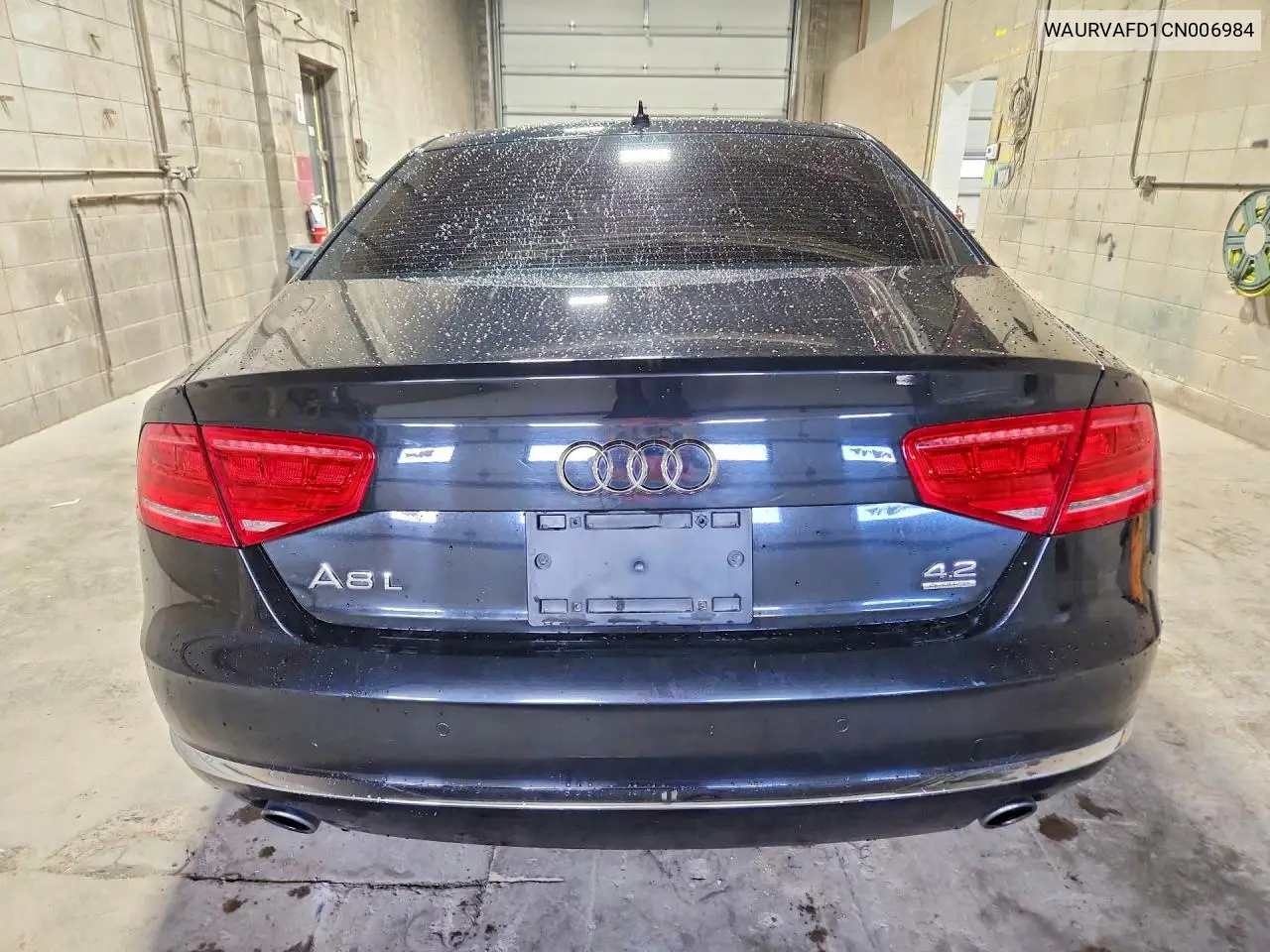 2012 Audi A8 L Quattro VIN: WAURVAFD1CN006984 Lot: 55751546