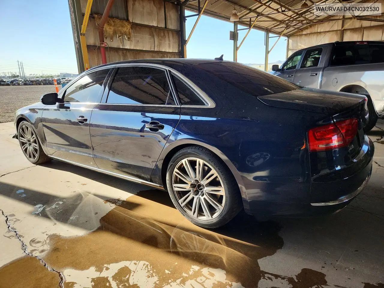 2012 Audi A8 L Quattro VIN: WAURVAFD4CN032530 Lot: 56356426