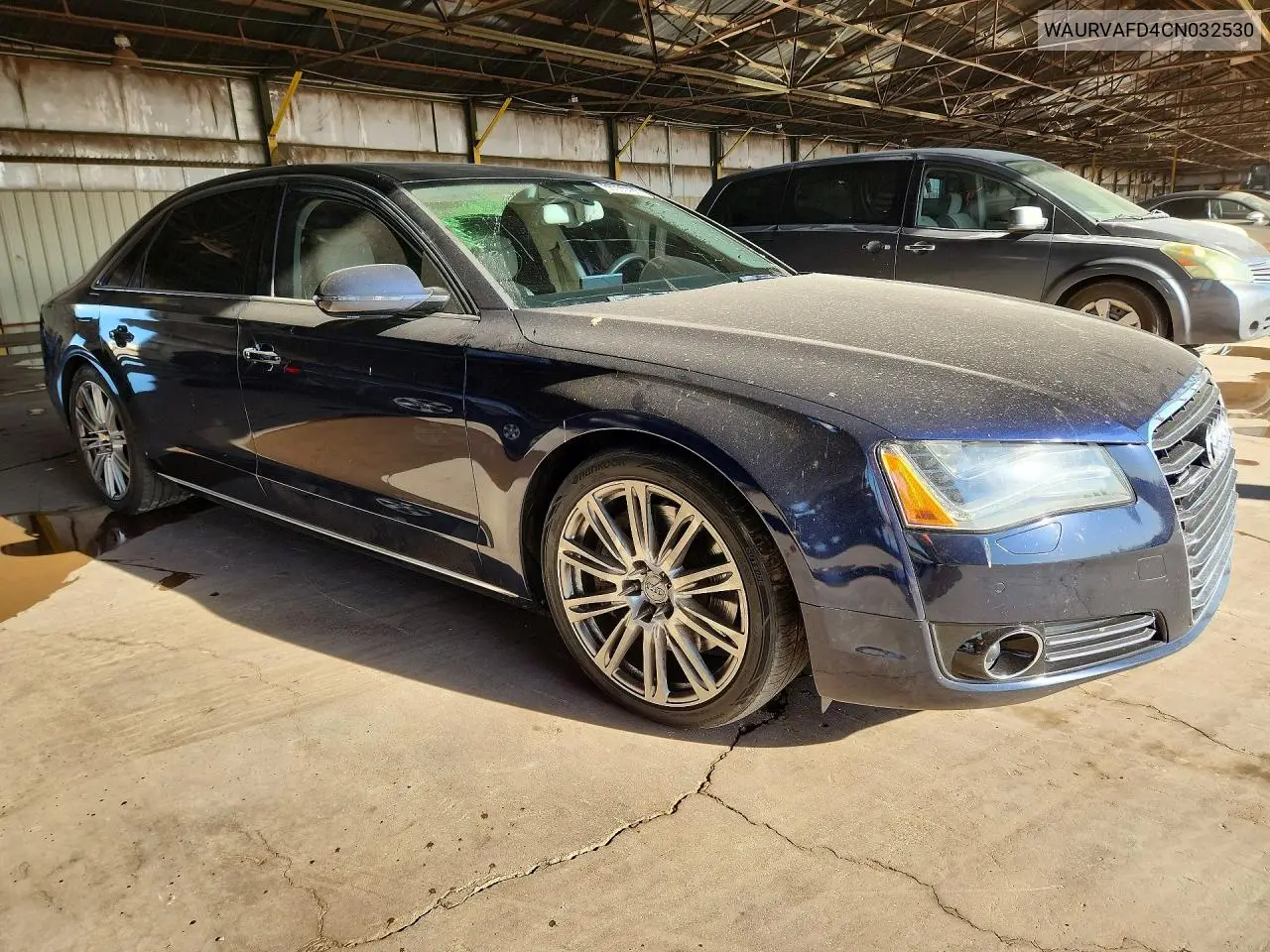 2012 Audi A8 L Quattro VIN: WAURVAFD4CN032530 Lot: 56356426