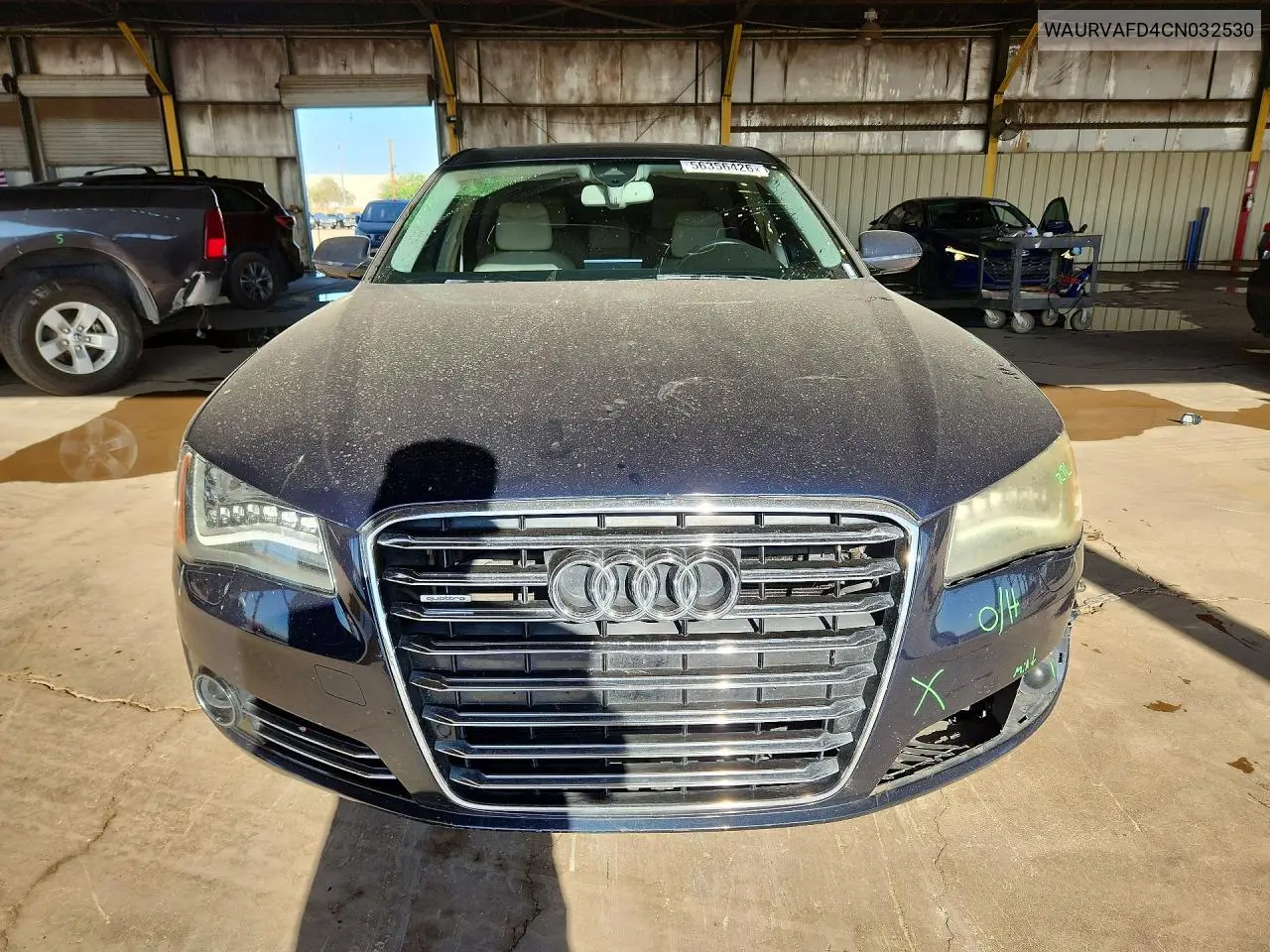 2012 Audi A8 L Quattro VIN: WAURVAFD4CN032530 Lot: 56356426