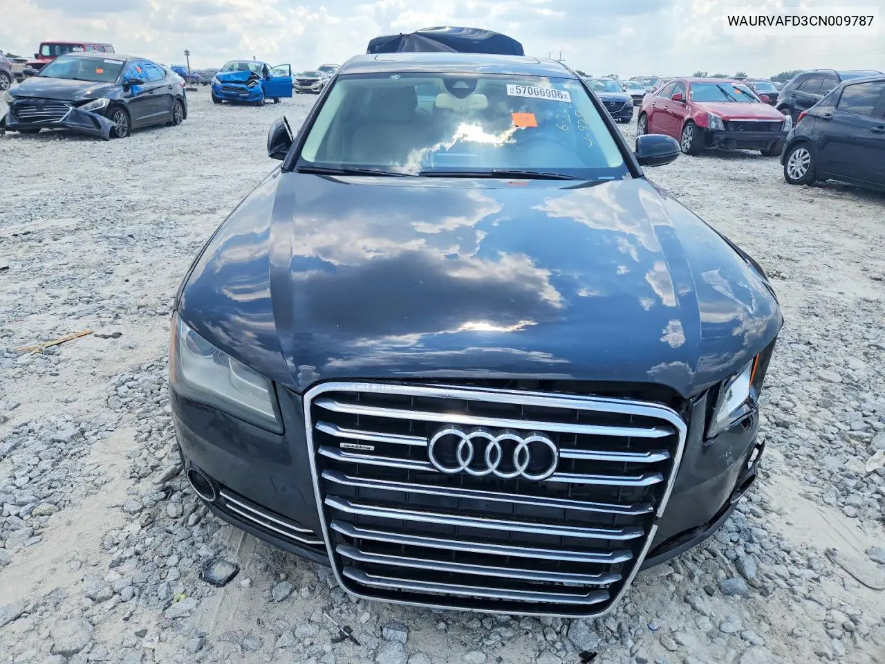 2012 Audi A8 L Quattro VIN: WAURVAFD3CN009787 Lot: 57066906