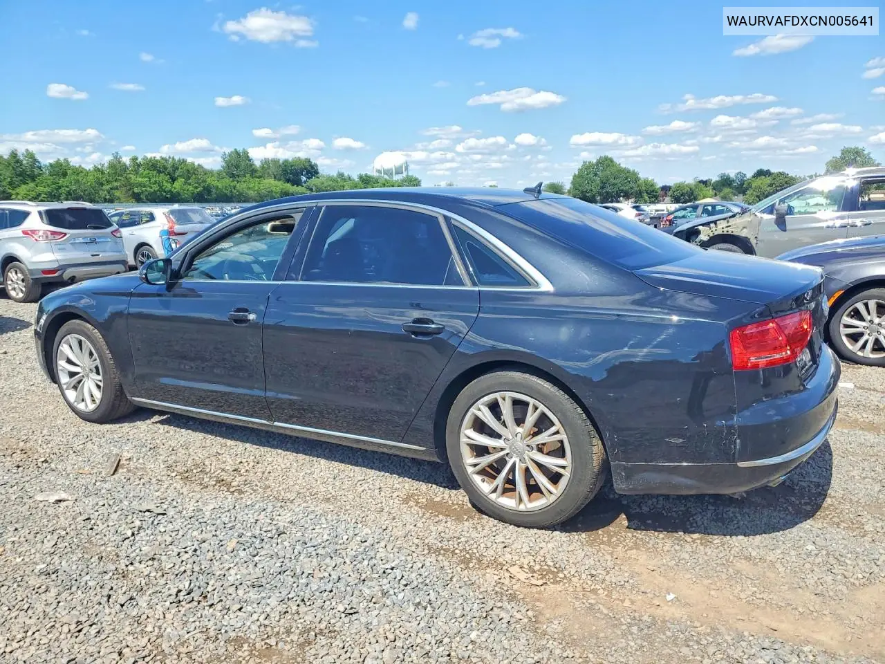 2012 Audi A8 L Quattro VIN: WAURVAFDXCN005641 Lot: 58655926