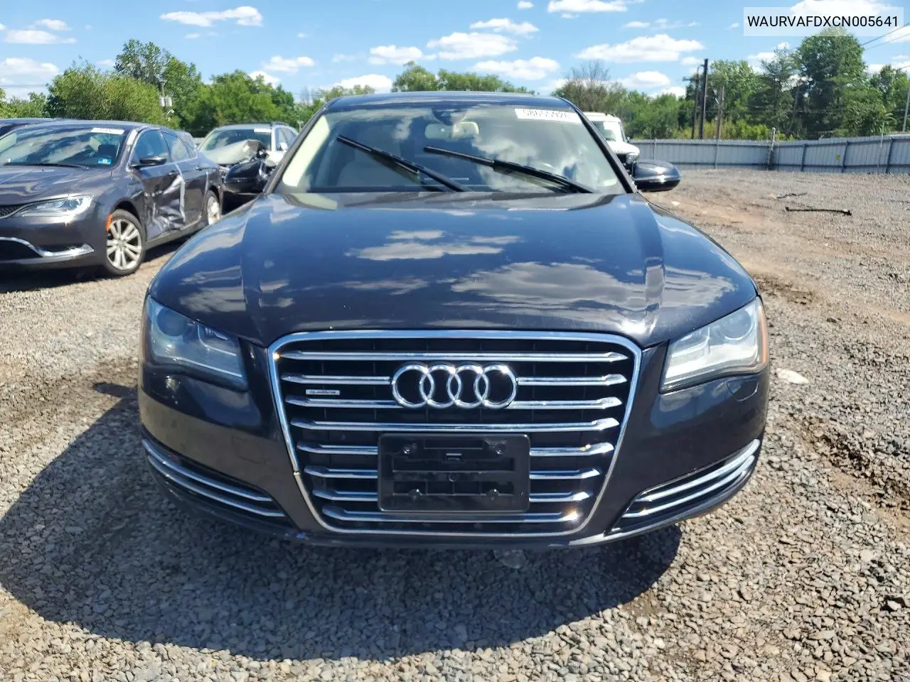 2012 Audi A8 L Quattro VIN: WAURVAFDXCN005641 Lot: 58655926