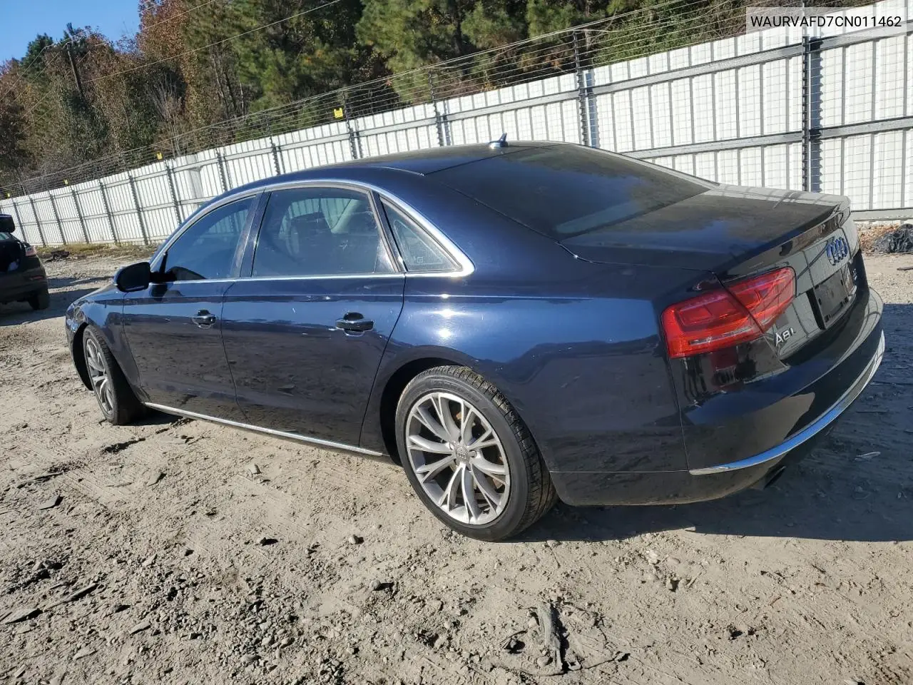 2012 Audi A8 L Quattro VIN: WAURVAFD7CN011462 Lot: 91239015