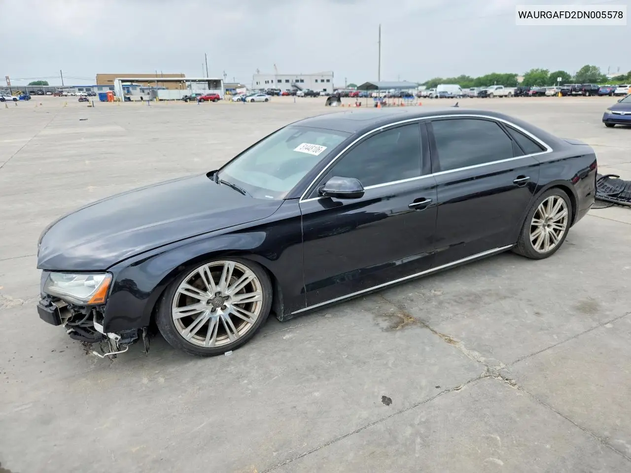 2013 Audi A8 L Quattro VIN: WAURGAFD2DN005578 Lot: 51448106