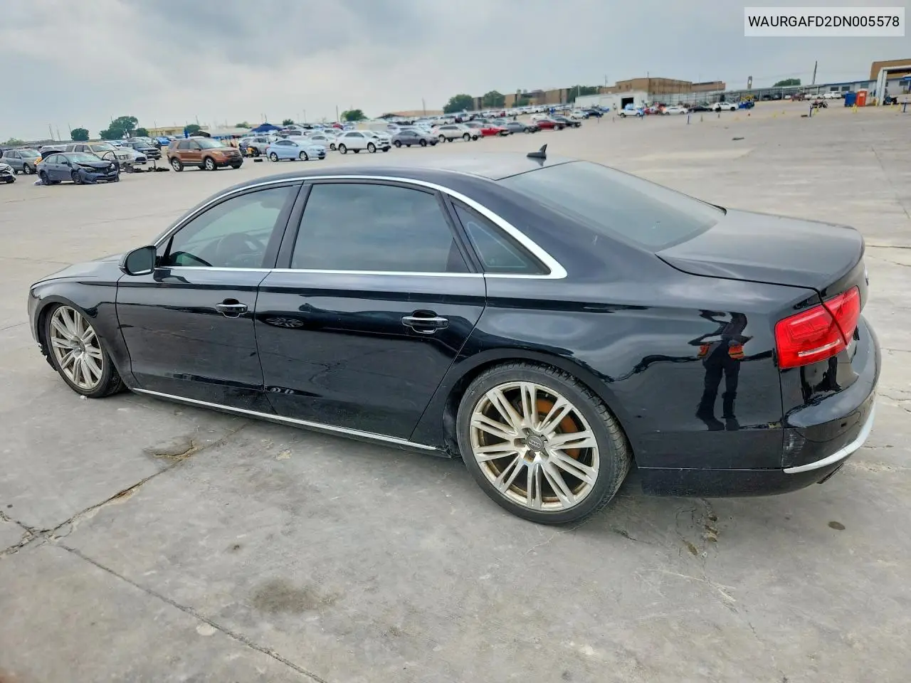 2013 Audi A8 L Quattro VIN: WAURGAFD2DN005578 Lot: 51448106