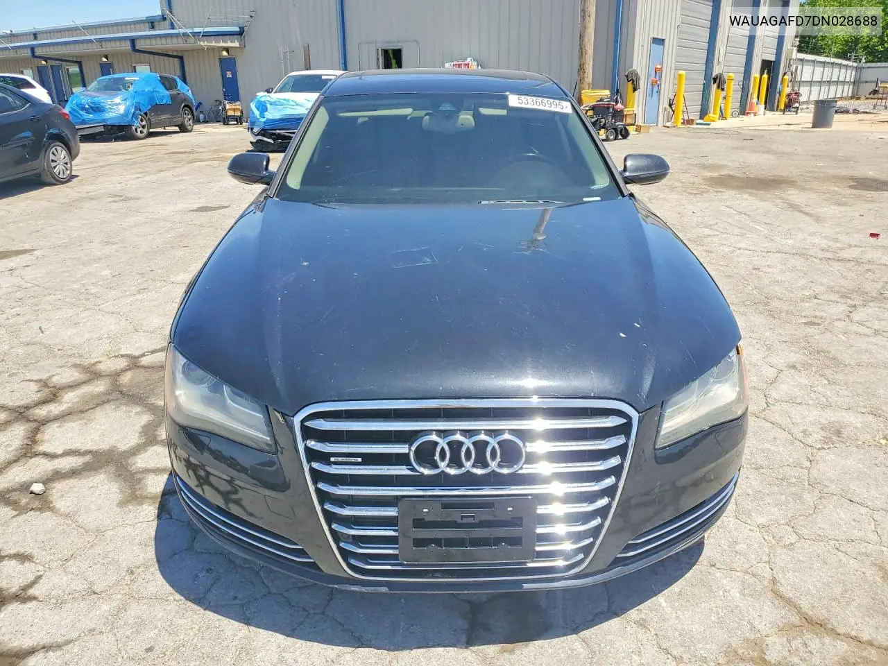 2013 Audi A8 Quattro VIN: WAUAGAFD7DN028688 Lot: 53366996
