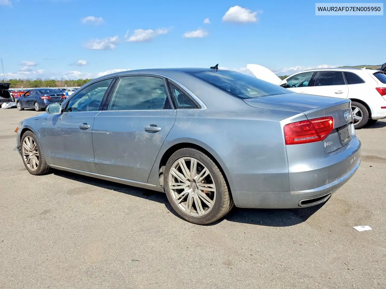 2014 Audi A8 L Quattro VIN: WAUR2AFD7EN005950 Lot: 48792096