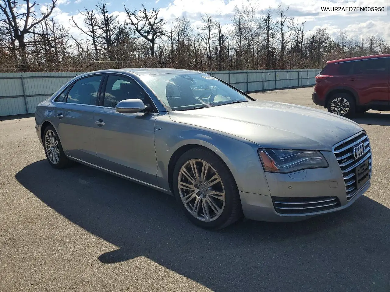 2014 Audi A8 L Quattro VIN: WAUR2AFD7EN005950 Lot: 48792096