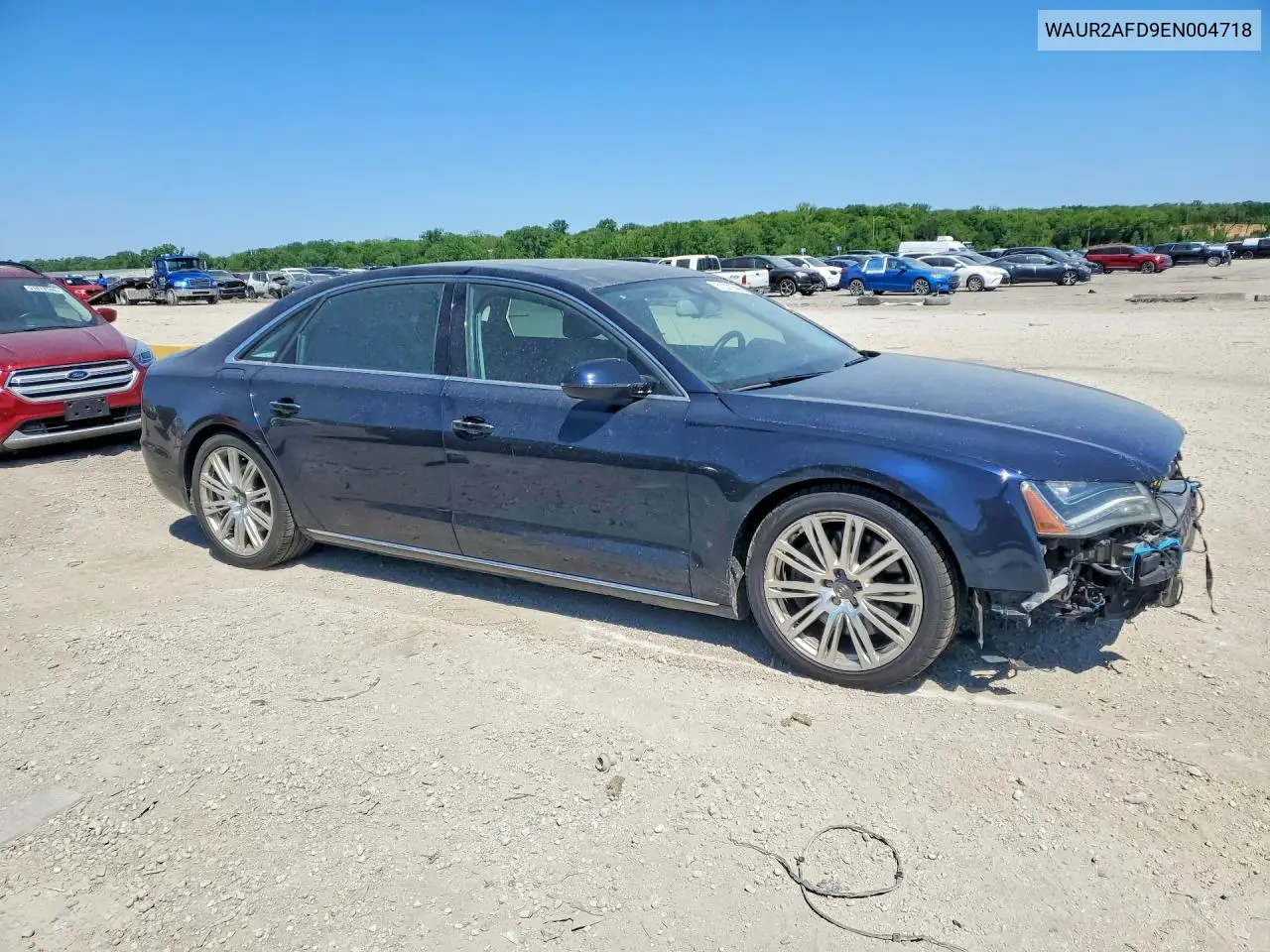 2014 Audi A8 VIN: WAUR2AFD9EN004718 Lot: 51331546