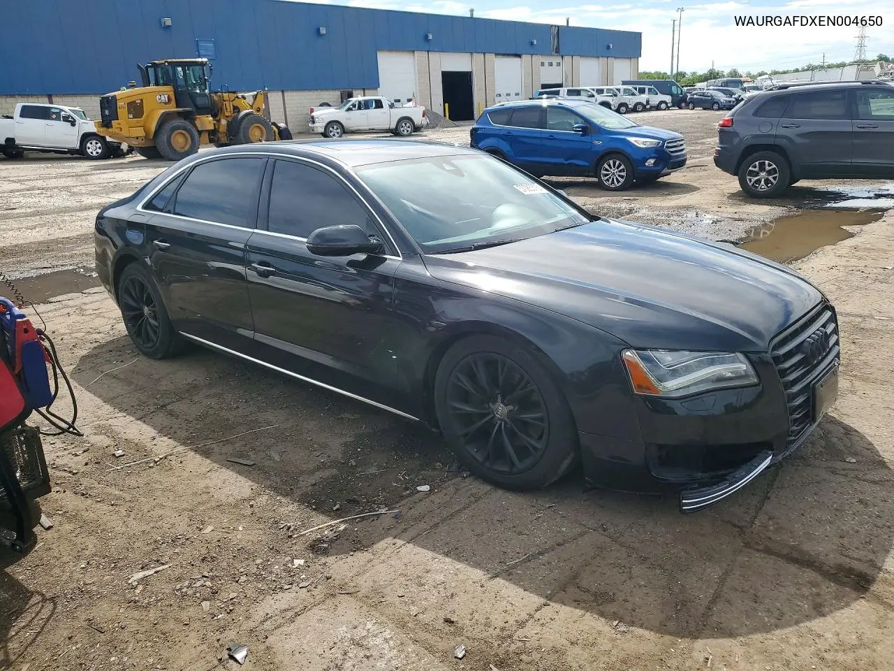 2014 Audi A8 L Quattro VIN: WAURGAFDXEN004650 Lot: 57085576