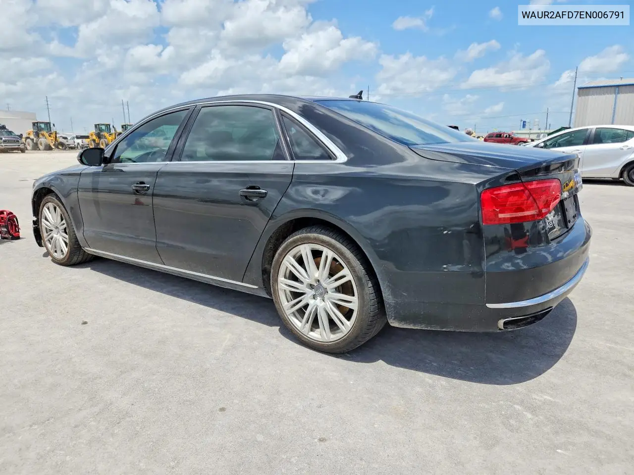 2014 Audi A8 L Quattro VIN: WAUR2AFD7EN006791 Lot: 61308026
