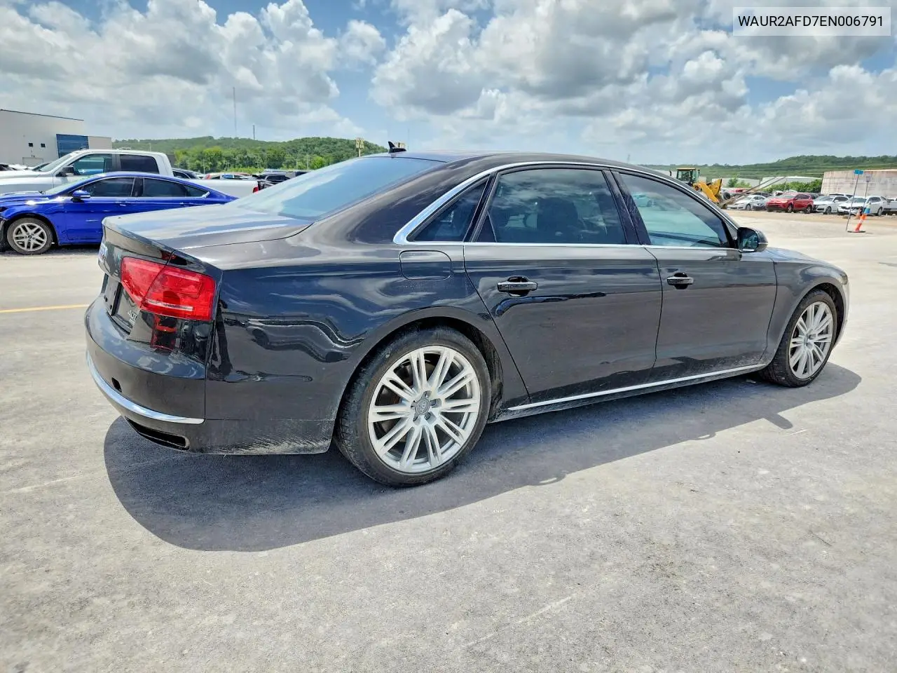 2014 Audi A8 L Quattro VIN: WAUR2AFD7EN006791 Lot: 61308026