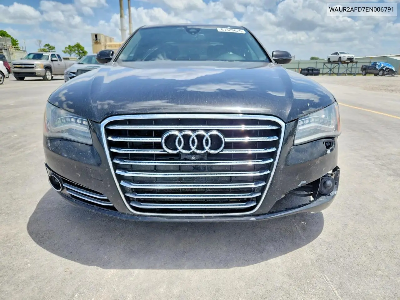 2014 Audi A8 L Quattro VIN: WAUR2AFD7EN006791 Lot: 61308026