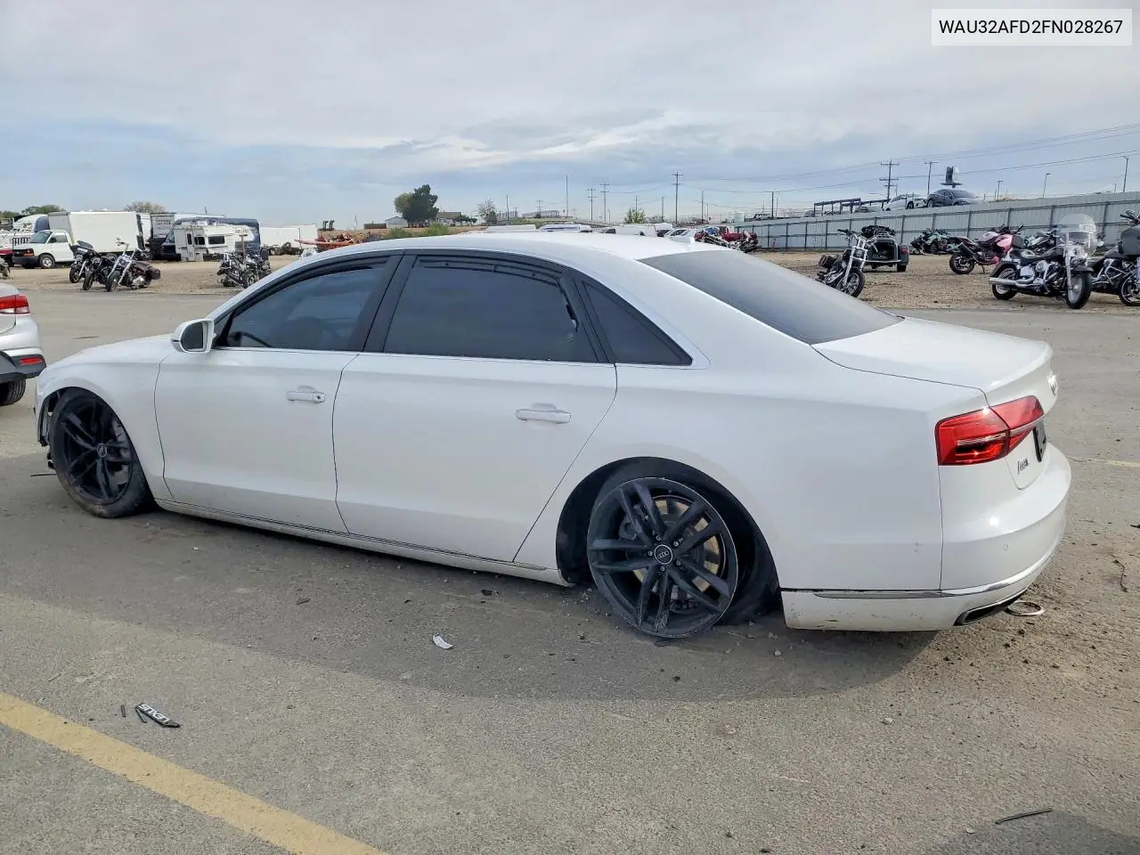 2015 Audi A8 L Quattro VIN: WAU32AFD2FN028267 Lot: 51638116