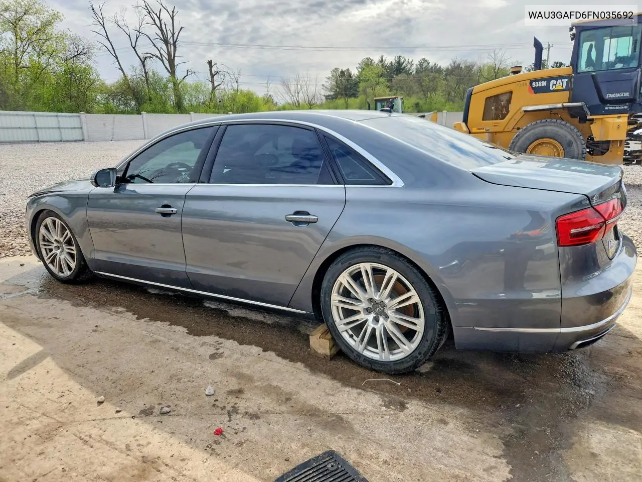 2015 Audi A8 L Quattro VIN: WAU3GAFD6FN035692 Lot: 51983586