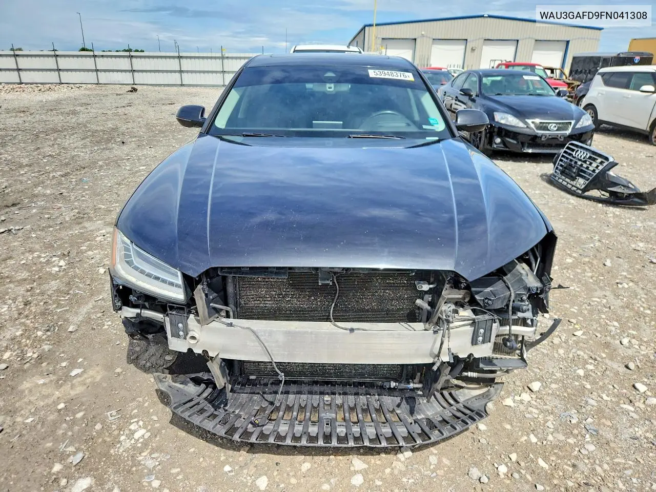 2015 Audi A8 L Quattro VIN: WAU3GAFD9FN041308 Lot: 53948376