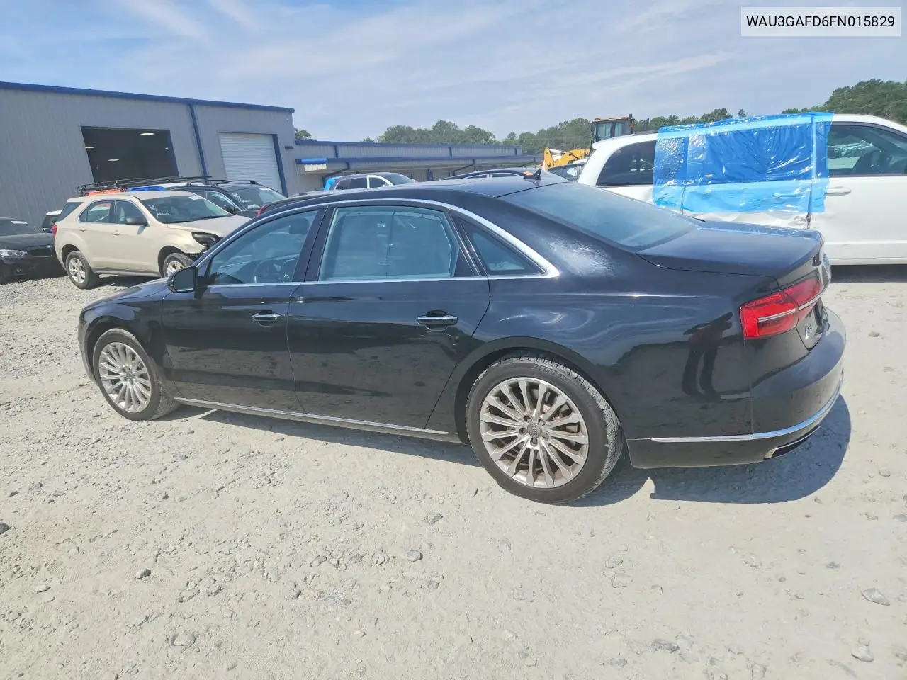 2015 Audi A8 L Quattro VIN: WAU3GAFD6FN015829 Lot: 54274876
