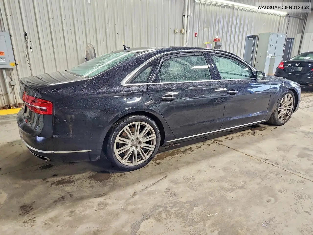 2015 Audi A8 L Quattro VIN: WAU3GAFD0FN012358 Lot: 55783376