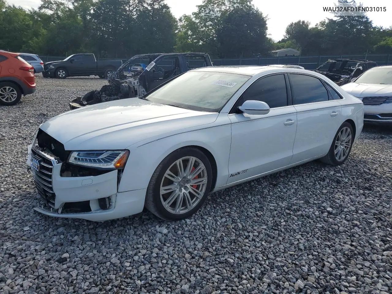 2015 Audi A8 VIN: WAU32AFD1FN031015 Lot: 60856636
