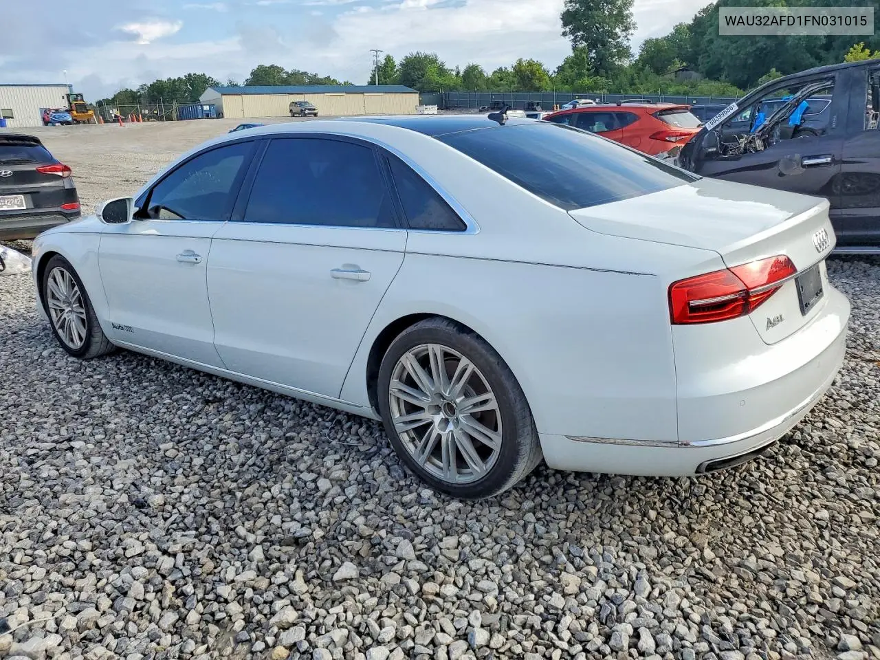 2015 Audi A8 VIN: WAU32AFD1FN031015 Lot: 60856636