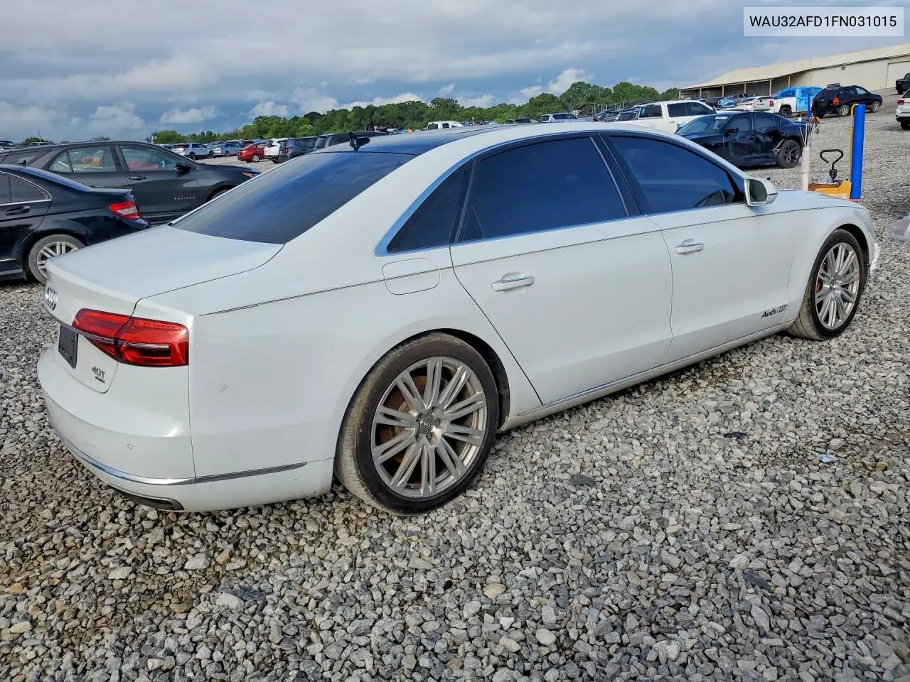 2015 Audi A8 VIN: WAU32AFD1FN031015 Lot: 60856636